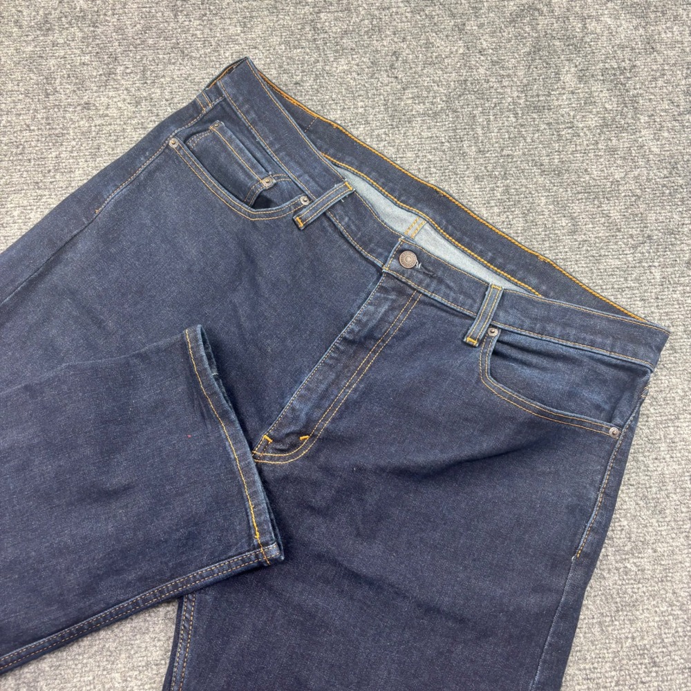 Levi's 506 Jeans 40x30 Dark Wash Indigo Regular‎ Straight Leg Mens